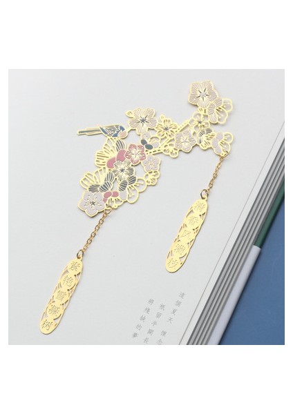 No.2 Tarzı Yaratıcı Retro Antika Metal Oymalı Yaprak Yapılı Yer Işareti Kitap Okuma Öğrenme Kırtasiye Ofis Malzemeleri Okul Öğretmen Öğrenci (Yurt Dışından)