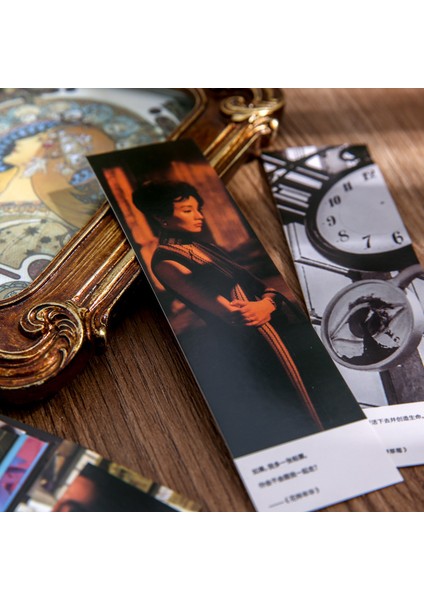 Ranjian Tarzı Yaratıcı El Yapımı Kitap Ayracı Ofis Malzemeleri - Türk Mimarisi Tarzı Sıcak Seri (Yurt Dışından) indirimleri