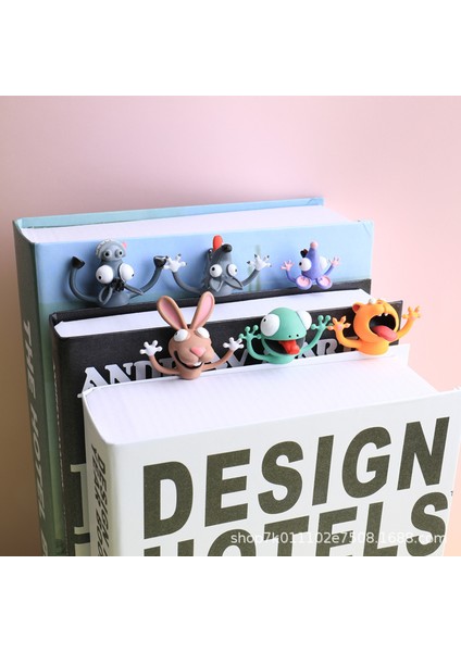 Kedi Stili Komik Çizgi Film Hayvan Ayraç 3D Üç Boyutlu Ayraç Sevimli Panda Koala Çocuklar Için Kırtasiye Öğrenci leri (Yurt Dışından) indirimleri