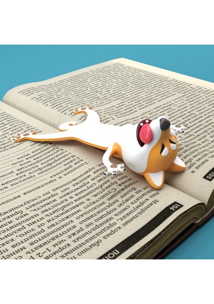 8 Eşek Stili Kitap Okuma Için Yaratıcı 3D Stereo Ayraç Sevimli Panda Köpek Köpek Balığı Sayfa Tutucu Çocuk ler Okul A6660 (Yurt Dışından)