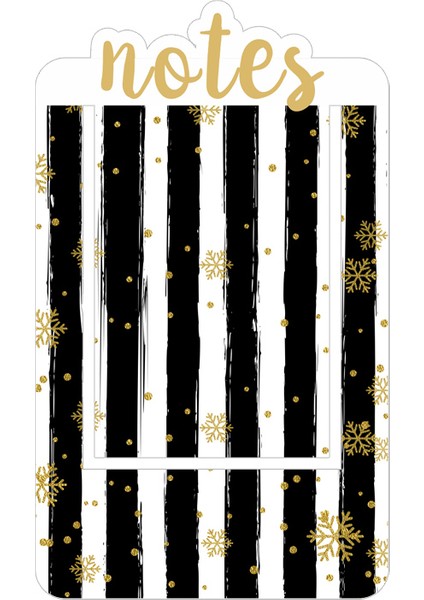 Siyah Notlar Stili Frontheon Pvc Kaplı Plastik Ayraçlar Planlayıcı Düzenleyici Bugün Hafta Ay Notlar Indeks Kitap Işaretçiler Günlük Malzemeleri (Yurt Dışından)