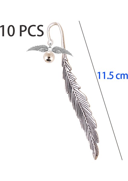 No.4 Tarzı 10 Adet Vintage Kanatlı Metal Ayraç Ölüm Yadigarları Endeks Bölücü Okuma Defteri Kitap Işareti Marque Sayfa Mate Işaretleyici Retro (Yurt Dışından) fırsatları