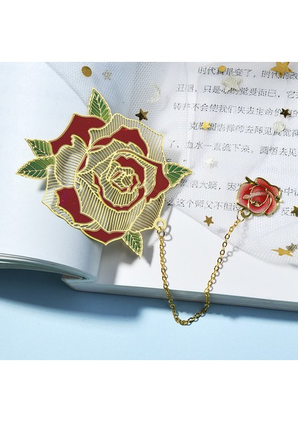 No.10 Tarzı Yaratıcı Lotus Dört Yonca Metal Kitap Ayracı - Kitapsa Stil Kolye Kitap Ayracı Öğretmen leri Ofis Okul Kırtasiye (Yurt Dışından) indirimleri