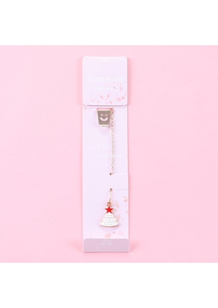 Noel Ağaçları Stili Kore Sevimli Yaratıcı Moda Öğrenci Metal Klip-Sayfa Ayraç Noel si Için Noel Kolye Ayraç - (Yurt Dışından)