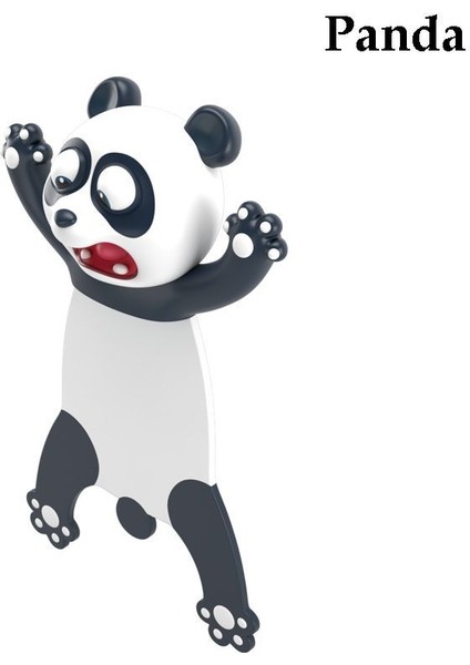 Panda Tarzı 3D Stereo Karikatür Hayvan Tarzı Kitap Ayraçları Komik Pvc Malzeme Öğrenci Okul Kırtasiye Çocuk Ayraç - E-Ticaret Için Türkçe Başlık (Yurt Dışından)