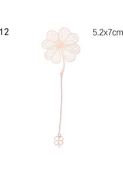 12 Stili Yazın 1 Adet Yeni Çin Tarzı Metal Ayraç Gül Altın Yaprak Püskül Kitap Işareti Kitap Klipsi Kırtasiye Kitap Tutucu Ofis Okul Malzemeleri (Yurt Dışından)