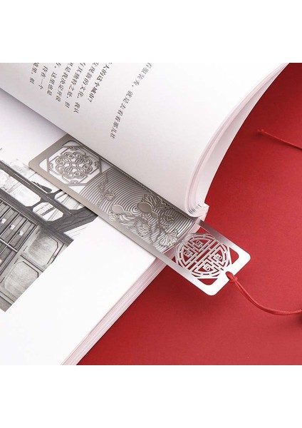 No.4 Tarzı Retro Çin Tarzı Metal Ayraç Yaratıcı Oyuk Kitap Ayraçları Kitaplar Için Ofis Okul Öğretmen Malzemeleri Sevimli Kırtasiye (Yurt Dışından) fırsatları
