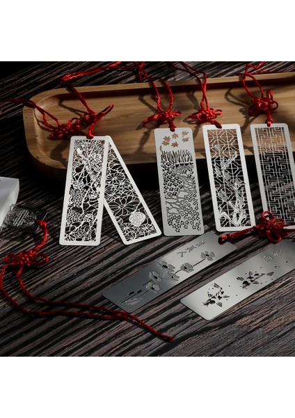 4 Stili Yazın 1 Adet Vintage Gümüş Çin Tarzı Oymalı Metal Kitap Ayraçları Kırmızı Ip Püskül İle Çocuklar Ve Öğrenciler Için Okul Kırtasiye Malzemeleri (Yurt Dışından) modelleri