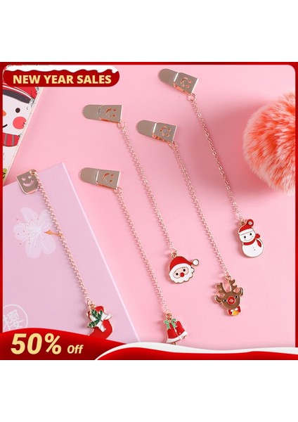 Noel Ağaçları Stili Kore Sevimli Yaratıcı Moda Öğrenci Metal Klip-Sayfa Ayraç Noel si Için Noel Kolye Ayraç - (Yurt Dışından) indirimleri
