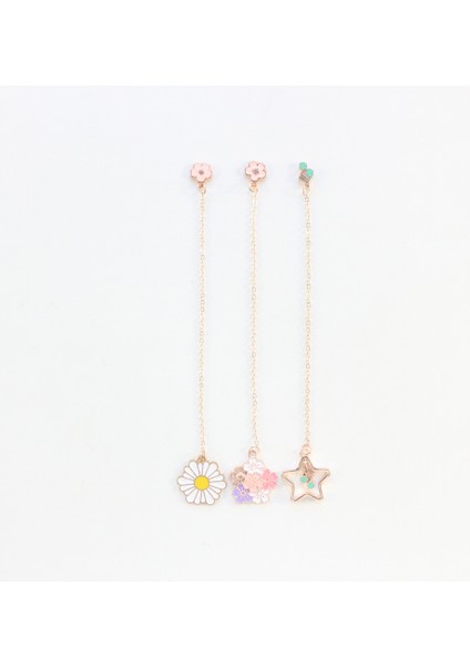 Camgöbeği Tarzı Domikee Yeni Sevimli Kawaii Kore Ofis Okul Çiçek Serisi Metal Ayraçlar Kitap Kırtasiye Malzemeleri (Yurt Dışından) modelleri