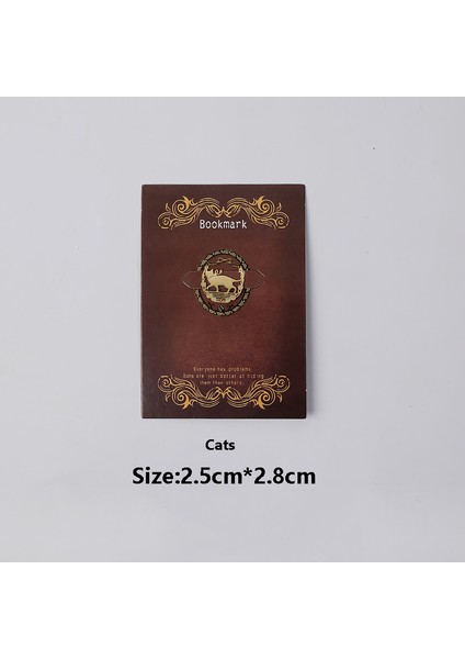 Kedi Stili Kitaplar Için 3 Parça Sevimli Aksesuar Kedi Kalp Tavşan Kitap Ayraçları Vintage Metal-Bira Kitap Ayracı Hayvan Ayraç Okul Malzemeleri (Yurt Dışından)