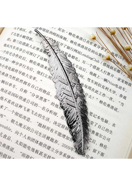 Siyah Stil Kitap Kağıdı Için Sevimli Kawaii Siyah Kelebek Tüyü Metal Ayraç Dıy Yaratıcı Ürünler Güzel Kore Kırtasiye (Yurt Dışından)