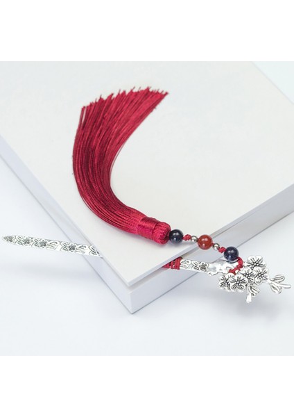 Çok Renkli Stil 1 Adet Retro Tarzı Püsküllü Boncuklu Kitap Ayraçları Metal Kitap Sayfa Işareti Vintage Çin Tarzı Kitap Etiketi Yaratıcı Öğrenci Kırtasiye (Yurt Dışından) fiyatları