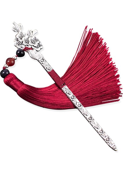 Çok Renkli Stil 1 Adet Retro Tarzı Püsküllü Boncuklu Kitap Ayraçları Metal Kitap Sayfa Işareti Vintage Çin Tarzı Kitap Etiketi Yaratıcı Öğrenci Kırtasiye (Yurt Dışından) indirimleri