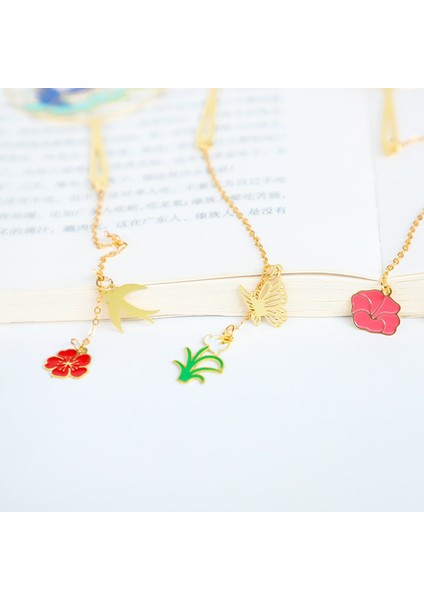 Camgöbeği Tarzı Çin Tarzı Metal Ayraç Tavus Kuşu Antik Yelpaze Ayraç Öğrenci si Okul Ofis Kırtasiye Malzemeleri - Türkçe (Yurt Dışından) indirimleri