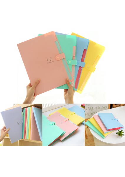 Type1 A4 Pembe Tarzı Su Geçirmez A4 A6 Dosya Çantası Organizatör Veri Kitabı Belge Büyük Kapasiteli Dosya Kılıf Fatura Tutucu Portföy Ofis Kırtasiye (Yurt Dışından) fiyatları