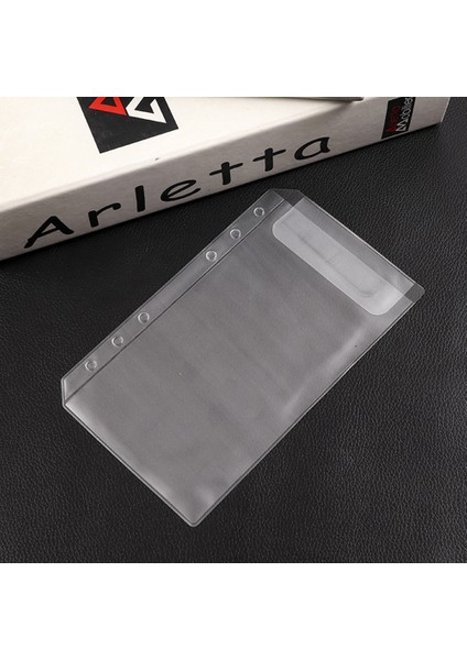 A6- 1 Yuva Stili A5 A6 Şeffaf Saklama Kartları Tutucu Aksesuarlar Pvc Halkaları Defter 6 Delikli Gevşek Yaprak Dosyalama Saklama Çantaları (Yurt Dışından)