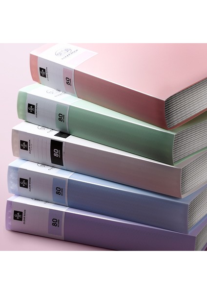 Beyaz 20 Sayfa Stili A4 Ekran Kitap Sayfaları Şeffaf Içecek Klasör Belgeleri Saklama Çantası Test Kağıdı Dosya Organizatörü Okul Ofis Kırtasiye (Yurt Dışından) fiyatları