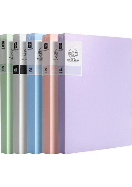 Beyaz 20 Sayfa Stili A4 Ekran Kitap Sayfaları Şeffaf Içecek Klasör Belgeleri Saklama Çantası Test Kağıdı Dosya Organizatörü Okul Ofis Kırtasiye (Yurt Dışından) modelleri