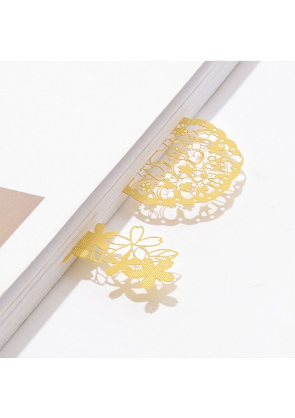 No.6 Tarzı Sakura Metal Hollow Bookmark Yaratıcı Çin Tarzı Kiraz Çiçeği Kitap Ayraçları Ofis Okul Malzemeleri Kırtasiye (Yurt Dışından) indirimleri