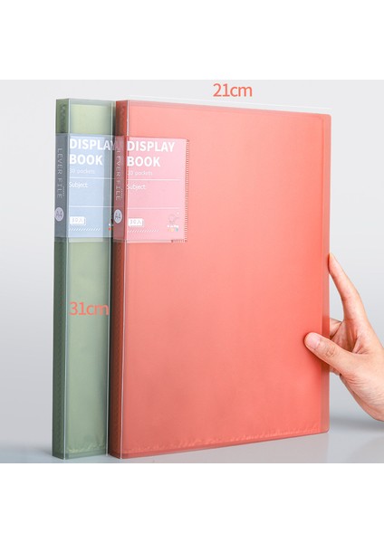 Beyaz Stil Retro Renkli A4 Dosya Klasörü Belge Düzenleyici Çanta Su Geçirmez Veri Kitabı 40 Katman Okul Kırtasiye Masa Ofis Aksesuarları (Yurt Dışından) fırsatları