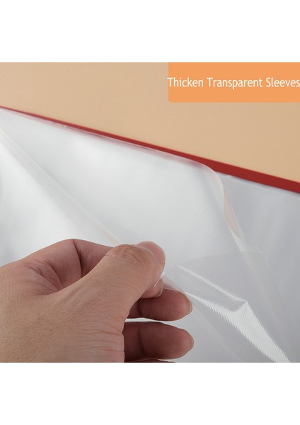 Kırmızı Stil A3 Cep Dosya Albümü Resimler Belgeler Çanta 8K Klasör Sanat Koleksiyonu Organizer Ofis Öğrenci Malzemeleri (Yurt Dışından) indirimleri