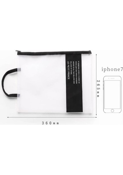 Siyah Stil Yeni Gelen Basit Seri Masa A4 Dosya Klasör Çanta Belge Kağıt Düzenleyici Depolama El Çantası Okul Ofis Kırtasiye (Yurt Dışından)