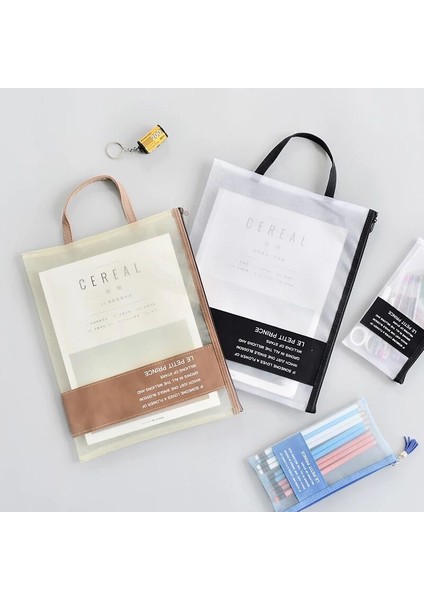 Siyah Stil Yeni Gelen Basit Seri Masa A4 Dosya Klasör Çanta Belge Kağıt Düzenleyici Depolama El Çantası Okul Ofis Kırtasiye (Yurt Dışından) fiyatları