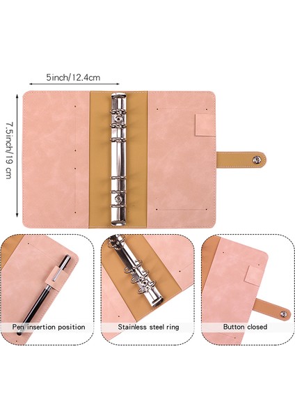 A2 Stili Bütçe Planlayıcı Nakit Zarf Dosya Cüzdanı A6 Cep A5 Kağıt Organizer İle Birlikte (Yurt Dışından)