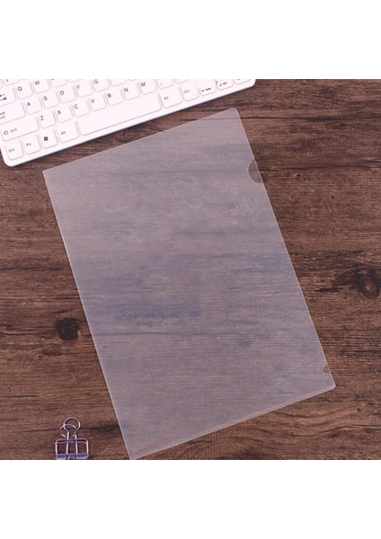 A5-Net Stil Iş Belgeleri Ve Okul Projeleri Için Şeffaf Bağlı Pvc Rapor A4 Kapaklı Sunum Dosyaları Kağıt Kapak (Yurt Dışından)