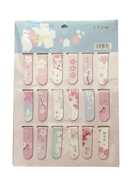 Sakura Stili Sevimli Kedi Çiçek Manyetik Paris Ayraç Luminous Çizgi Film Hayvanlar Günlük Mıknatıs Kitap Ayraç Çocuklar Için Kitap Ayraçları (Yurt Dışından)