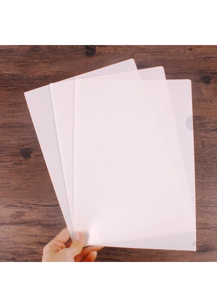 A4-Mat Stili Iş Belgeleri Ve Okul Projeleri Için Şeffaf Bağlı Pvc Rapor A4 Kapaklı Sunum Dosyaları Kağıt Kapak (Yurt Dışından)