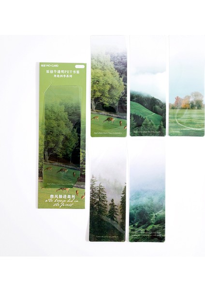 B Tarzı Gökyüzü Bulutları İle Transparan Kitap Ayraçları Seti - Öğretmenler Ve Kızlar Için Ofis Ve Okul Için Benzersiz (Yurt Dışından)