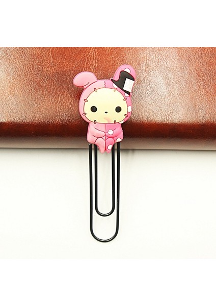 No.3 Tarzı Sevimli Karikatür Kawaii Rilakkuma Serisi Ayraç Kelepçe Not Tutucu Kağıt Kelepçesi Okul Ofis Malzemesi Ayraç- (Yurt Dışından)