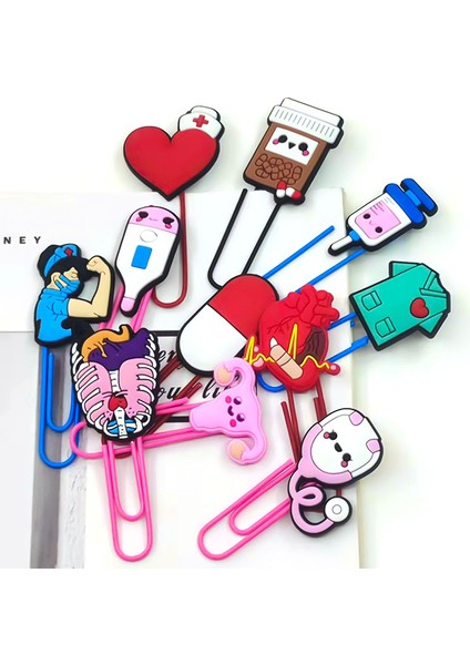 No.814248 Stili 1 Adet Tıbbi Tarz Pvc Ayraç Hemşire Üniforma Sayfa Tutucu Kağıt Klipsi Okul Ve Ofis Malzemeleri Öğrenci Kırtasiye Aksesuarı (Yurt Dışından) modelleri