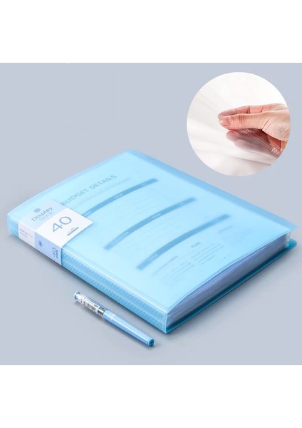 40 Adet Çanta Mavi Tarzı A4 Dosya Müzik Sınav Kâğıdı Organizatörü Saklama Çantası Masa Doküman Çantaları Levha Koruyucuları Kılıfı Kırtasiye (Yurt Dışından) modelleri