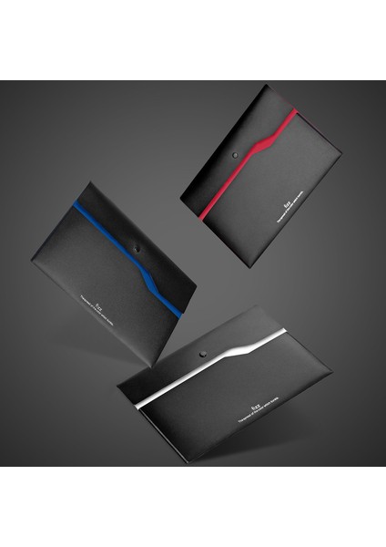 Beyaz Stil A4 Iş Stili Dosya Klasörü Su Geçirmez Çift Katmanlı Belge Çantası Iş Malzemeleri Okul Ofis Aksesuarları Yüksek Kalite (Yurt Dışından) fırsatları