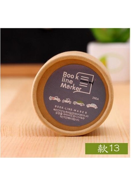 No.13 Tarzı Kutu Mini Metal Ayraç Klipleri Sevimli Karikatür Hayvan Kaplamalı Gümüş Ayraçlar Kırtasiye Kitap Çizgi Işaretçi Rasgele Stil (Yurt Dışından)