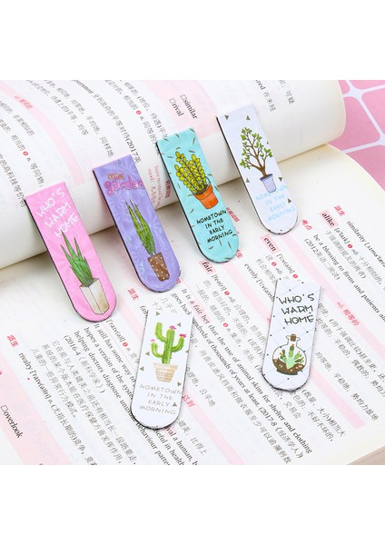 1-6 Adet Tarzı Çizgi Film Manyetik Ayraçlar Manyetik Sayfa Işaretleri Karışık Kitap Ayraçları Seti Öğrenciler Için Okuma Öğrenci Ofis Malzemeleri (Yurt Dışından) modelleri