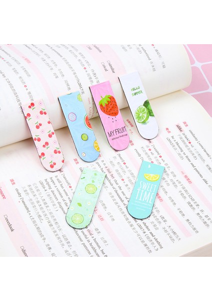 1-6 Adet Tarzı Çizgi Film Manyetik Ayraçlar Manyetik Sayfa Işaretleri Karışık Kitap Ayraçları Seti Öğrenciler Için Okuma Öğrenci Ofis Malzemeleri (Yurt Dışından) indirimleri