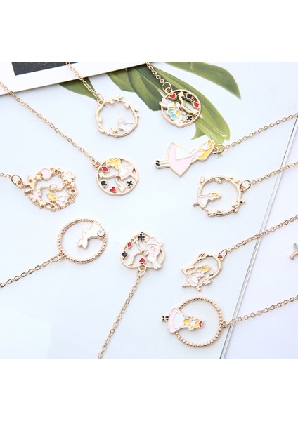 No.4 Tarzı Metal Sayfalama Işareti Şeftali Yaratıcı Kitap Ayraç Kalp Kolye Karikatür Karakter Kitap Klipsi Sevimli Kıyafetler Kitap Ayraçları (Yurt Dışından) indirimleri