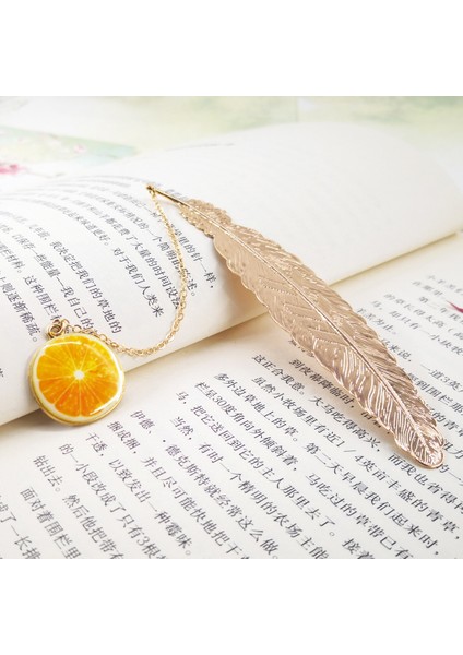 L Tarzı Ezone 1Pc Metal Tüy Kitap Ayracı Yaratıcı Kolye Ayracı Kutusu Ambalaj Öğrenciler Kırtasiye Arkadaşlar Için (Yurt Dışından) modelleri