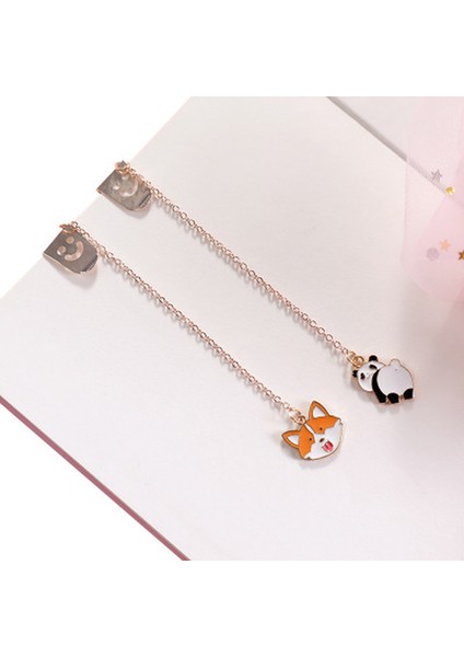 D Stili Kitap Işaretleyici Metal Ayraçlar Sevimli Unicorn Tasarımı (Yurt Dışından) fırsatları