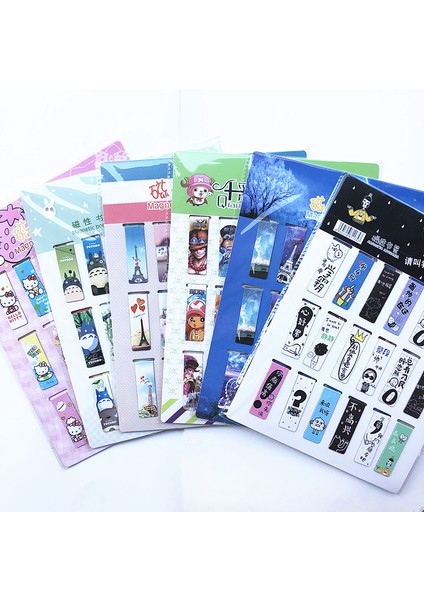 No.2 Tarzı Kedi Kule Manyetik Kitap Ayracı Sevimli Manyetik Sayfa Işaretleyiciler Sayfa Klipsi Yer Işareti Öğrenci Ofis Okuma Için (Yurt Dışından) fiyatları