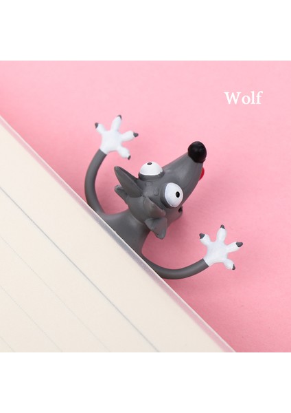 Kurt Tarzı Yaratıcı 3D Panda Shiba Inu Komik Pvc Kitap Ayraçları Sevimli Kitap Işaretçileri Karikatür Hayvan Ayraçları Sevimli Gerçek Ahtapot Okul Malzemeleri (Yurt Dışından)