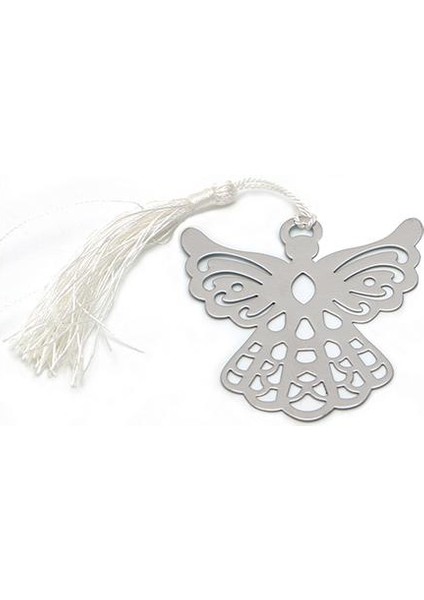 Bir Stil 1 Adet Mini Şık Kullanışlı Yer Işareti Kırtasiye Gümüş Renk Metal Yer Işaretleri Ofis Okul Malzemeleri (Yurt Dışından)