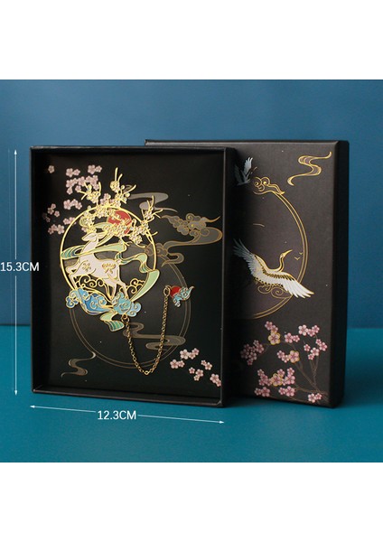 1 Kutu Stili İle Retro Boş Metal Ayraç Yaratıcı Çin Tarzı Sanat Güzellik Öğrenci Öğretmen Malzemeleri Kitap Ayırmak Ofis Okul Kırtasiye ler (Yurt Dışından) fırsatları