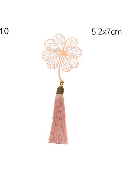 No.10 Tarzı Yıldız Metal Ayraç İle Yaratıcı Kırtasiye Amaca: Boşaltma Hayvanlar Altın Rengi Metal Ayraç İle Vintage Lotus Yaprağı Ayraç Yaratıcı. (Yurt Dışından)