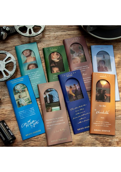 Şafaktan Önce Aşk Stili Klasik Film Kitap Ayraçları Beni Adınıyla Çağır Bookmark Pet Dekoratif Ayraçlar Okul Malzemeleri (Yurt Dışından) fiyatları