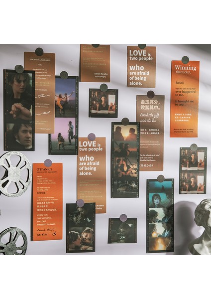 Şafaktan Önce Aşk Stili Klasik Film Kitap Ayraçları Beni Adınıyla Çağır Bookmark Pet Dekoratif Ayraçlar Okul Malzemeleri (Yurt Dışından) fırsatları